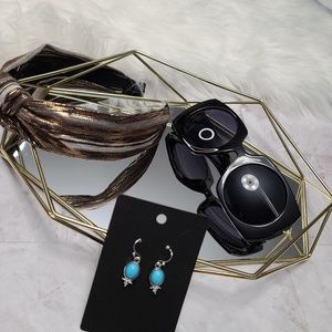 BANANA REPUBLIC TURQUOISE EARRINGS